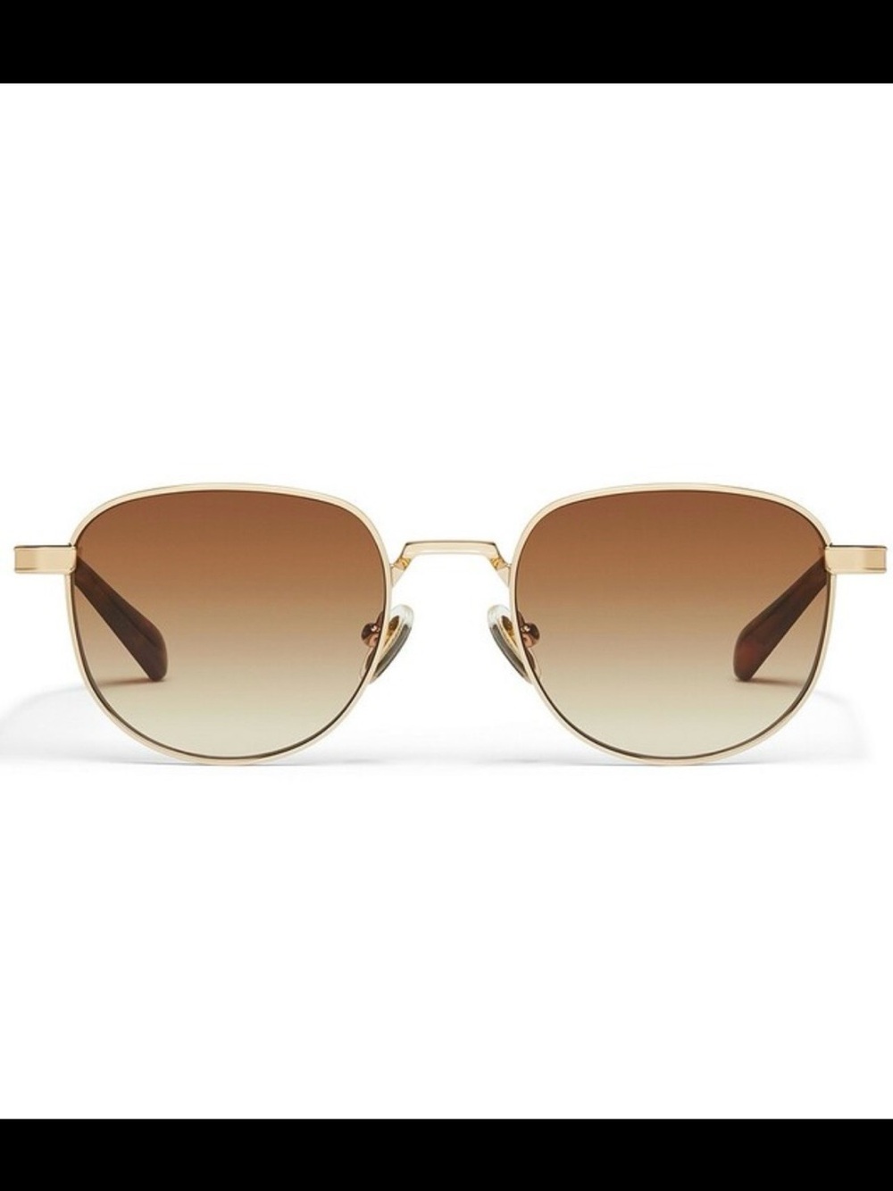 QUAY Unisex Born Ready 45mm Round Sunglasses